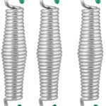 3er-Set Schwingfedern für Hängesessel & -matten, aus Stahl, bis 120 kg