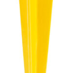 Aluminium-Erdspiess für LED-Fluter, 17 cm, gelb