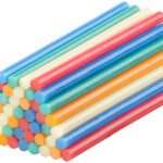 50 Klebesticks fürHeissklebepistolen,11 x 200 mm, bunt