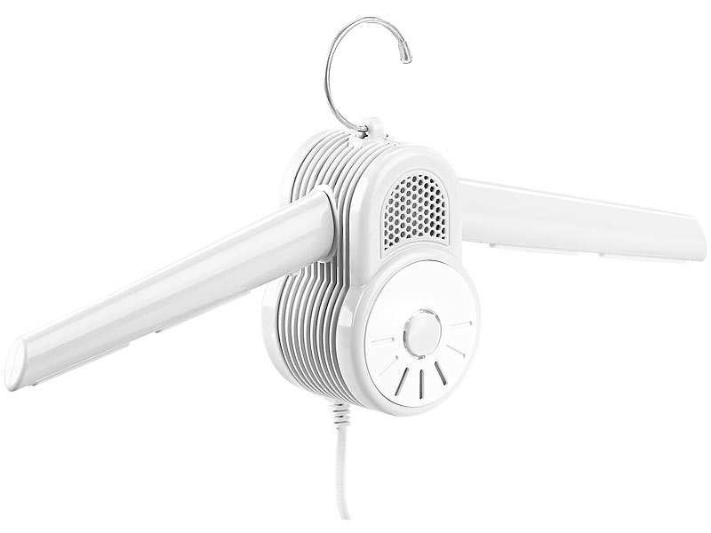 Wäschetrockner-Kleiderbügel mit Warmluft- & Kaltluft-Gebläse, 150 Watt Wäschetrockner-Kleiderbügel mit Warmluft- & Kaltluft-Gebläse, 150 Watt