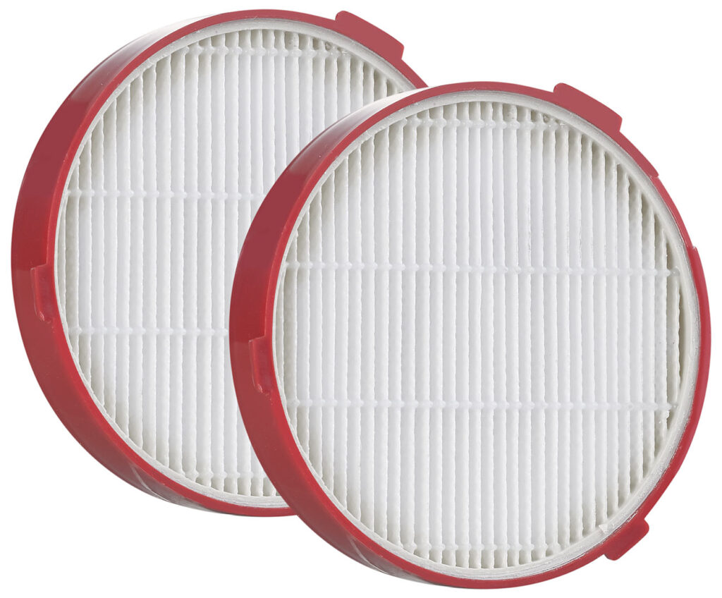 2er-Set Ersatz-HEPA-Filter für 2in1-Akku-Zyklon-Staubsauger BHS-550.ak 2er-Set Ersatz-HEPA-Filter für 2in1-Akku-Zyklon-Staubsauger BHS-550.ak