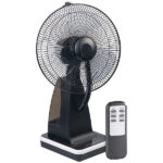 Tisch-Ventilator mit Ultraschall-Sprühnebel und Fernbedienung, 80 Watt