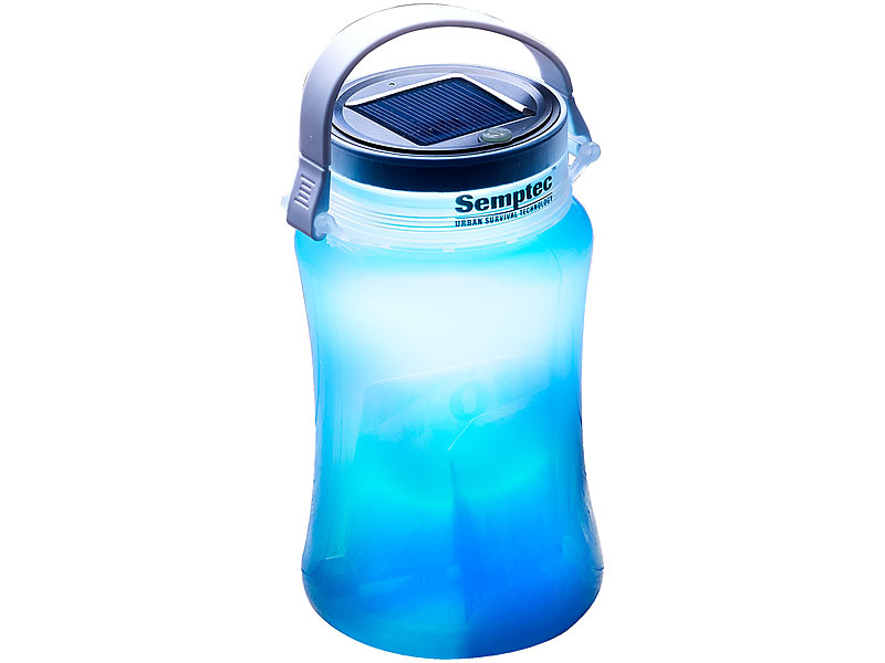 2in1 Solar-Campingleuchte CL-103.ms, Aufbewahrungsbox, 100 lm, blau 2in1 Solar-Campingleuchte CL-103.ms, Aufbewahrungsbox, 100 lm, blau