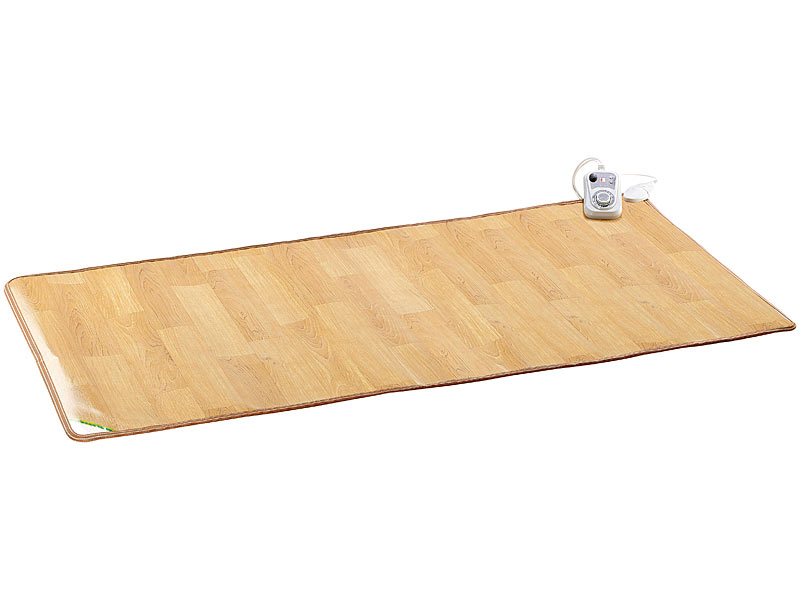Beheizbare Infrarot-Fussboden-Matte, 105 x 200 cm, bis 50 °C, 550 Watt Beheizbare Infrarot-Fussboden-Matte, 105 x 200 cm, bis 50 °C, 550 Watt