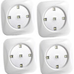 LED-Lichter im 4er-Pack, Erweiterungsset für „FlexiLight“