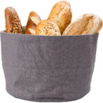 Brotkorb aus 100% Baumwolle, waschbar, Ø 20 cm