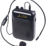 Digitaler Sprachverstärker, Aufnahme, Display, FM, USB, microSD, Akku