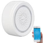WLAN-Alarm-Sirene mit App, für Alexa, Siri & Google Assistant