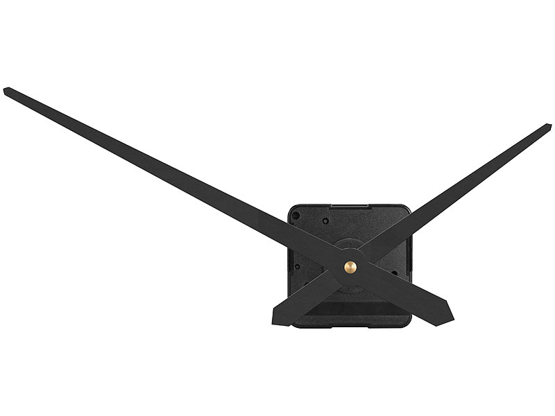 Extrastarkes Uhrwerk für Zeiger bis zu 50 cm Länge, mit Zeiger-Set Extrastarkes Uhrwerk für Zeiger bis zu 50 cm Länge, mit Zeiger-Set