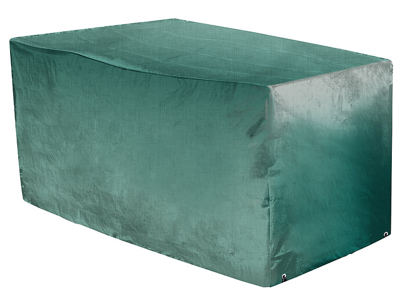 Gewebe-Abdeckplane für Gartenbänke, 160 x 80 x 78 cm, 110 g/m²
