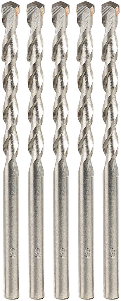Beton-Bohrer-Set für Schlag- und Drehbohrer, 6 mm, 5 Stück Beton-Bohrer-Set für Schlag- und Drehbohrer, 6 mm, 5 Stück