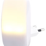 Kompaktes LED-Steckdosen-Nachtlicht, Dämmerungssensor, 1 lm, 0,25 Watt