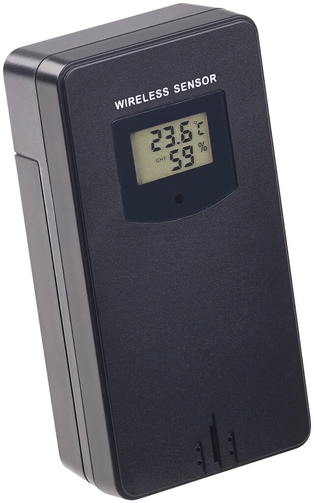 Funk-Aussensensor mit LCD-Display für WLAN-Funk-Wetterstation FWS-Serie Funk-Aussensensor mit LCD-Display für WLAN-Funk-Wetterstation FWS-Serie