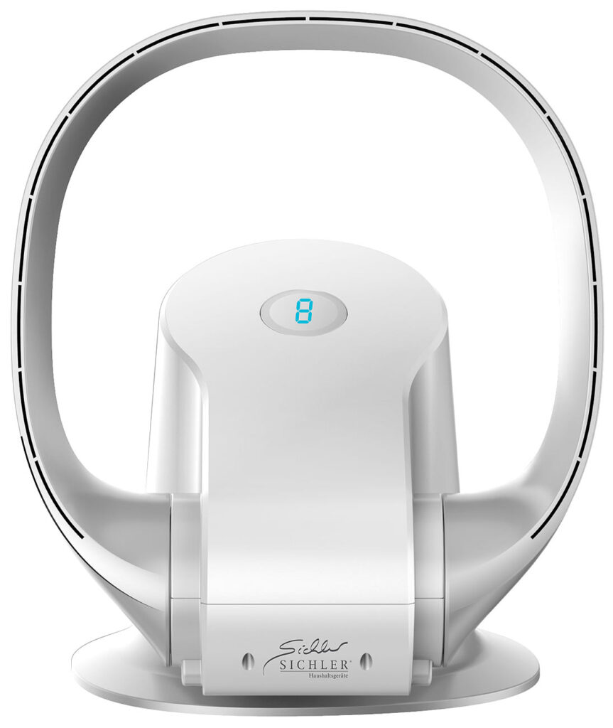 Rotorloser 360°-Ventilator, WLAN, App, superleise, 26 Watt Rotorloser 360°-Ventilator, WLAN, App, superleise, 26 Watt