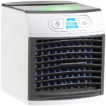 2in1-Tisch-Luftkühler und -Luftbefeuchter, Ultraschall-Vernebler, LEDs