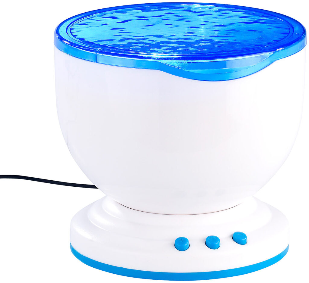 Wasserprojektor mit eingebautem Lautsprecher