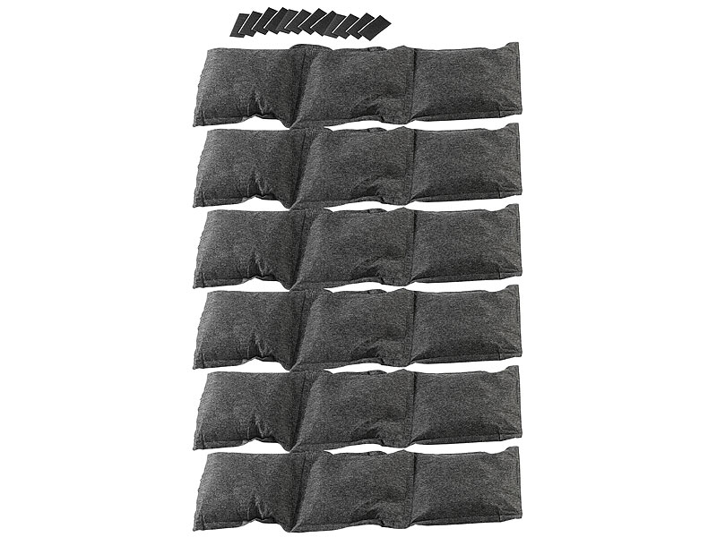 6er-Set Luftentfeuchter (6x750g), teilbar und abtropfsicher 6er-Set Luftentfeuchter (6x750g), teilbar und abtropfsicher