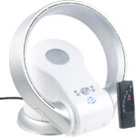 Rotorloser 360°-Tischventilator & Heizlüfter, Oszillation, bis 1.100 W