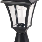Solar-LED-Standleuchte, PIR-Sensor, Dämmerungssensor, 100 lm, IP44