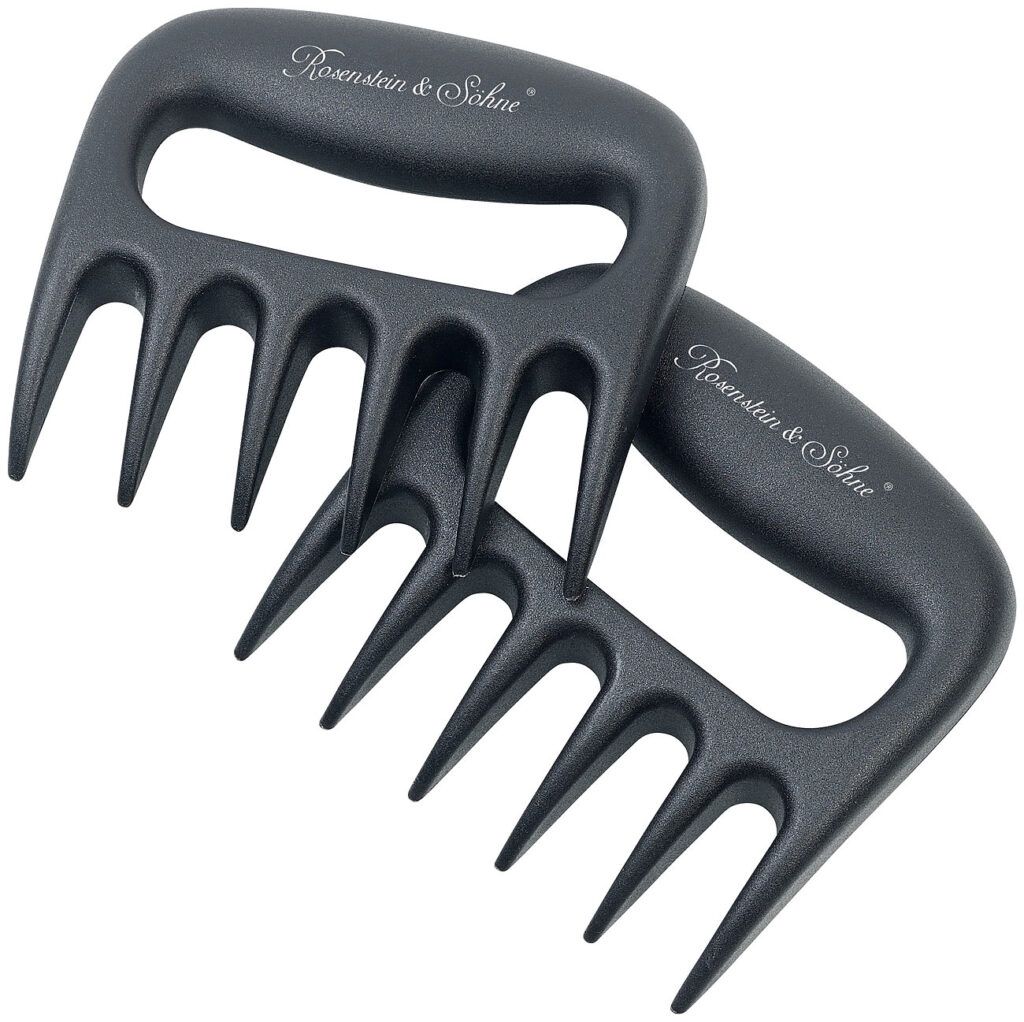 2er-Set Fleisch-Krallen aus hitzebeständigem Kunststoff, BPA-frei 2er-Set Fleisch-Krallen aus hitzebeständigem Kunststoff, BPA-frei