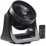Digitaler 3D-Robo-Raumventilator und Luftzirkulator, 45 Watt, Ø 21 cm