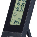 Digitale Wetterstation mit Uhrzeit, Wecker und Wetterprognose