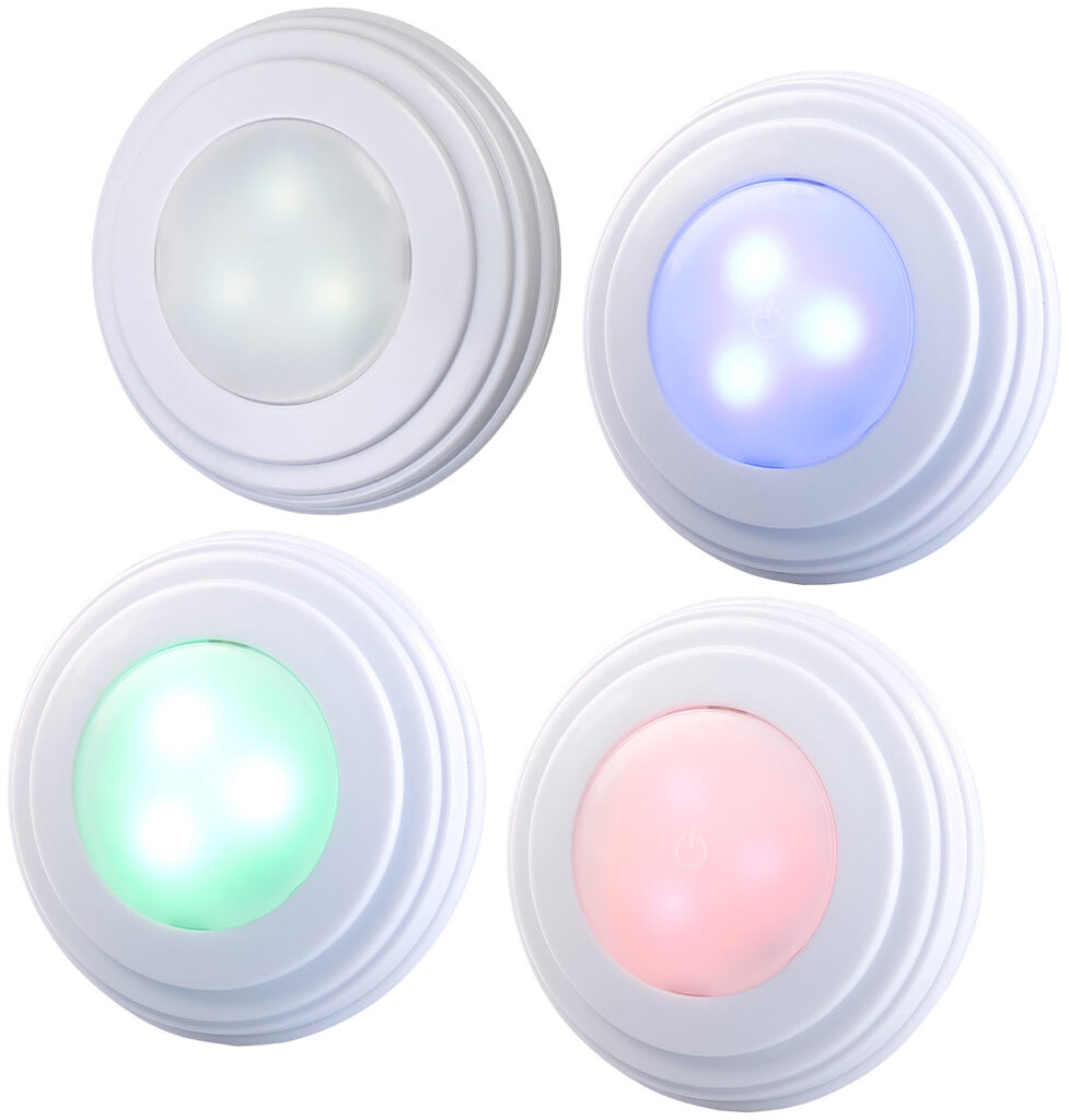 4er-Erweiterungs-Set für RGB+W-LED-Unterbauleuchten UBL-6.rgbw