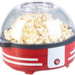 Retro-Popcorn-Maschine mit Rührwerk und Antihaftbeschichtung, 850 Watt