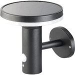 Premium-LED-Solar-Wandleuchte mit PIR-Sensor, Nachtlicht, 600 Lumen