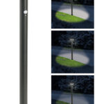 LED-Solar-Wegeleuchte SWL-600, PIR-Sensor, Nachtlicht, 600 Lumen