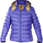 Ultraleichte Steppjacke mit Daunen, Grösse L, ultramarinblau, unisex