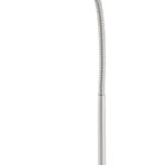 LED- Schreibtischlampe 5 W mit Schwanenhals, silbern