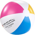 Aufblasbarer Wasserball, mehrfarbig, Ø 33 cm
