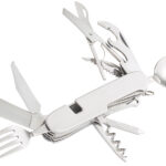 14in1-Edelstahl-Klappbesteck und Taschenmesser für Camping und Outdoor