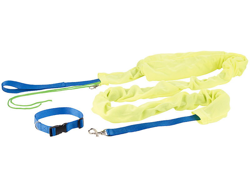 4in1-Hundeleinen-Set mit Signal-Überzug, Halsband & Trainigs-Leine 4in1-Hundeleinen-Set mit Signal-Überzug, Halsband & Trainigs-Leine
