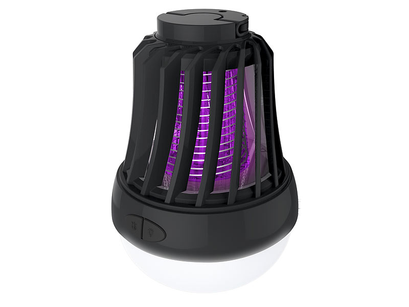 2in1 UV Insektenvernichter & Campinglaterne, batteriebetrieben, 2er Set 2in1 UV Insektenvernichter & Campinglaterne, batteriebetrieben, 2er Set