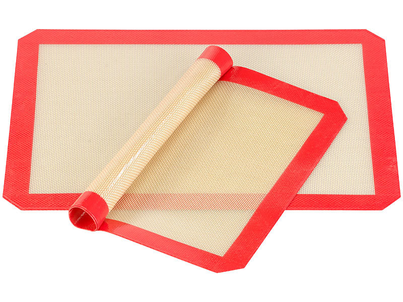 2er-Set Antihaft-Dauer-Backmatten aus Silikon, 30 x 40 cm, BPA-frei 2er-Set Antihaft-Dauer-Backmatten aus Silikon, 30 x 40 cm, BPA-frei
