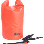 Wasserdichter Packsack, strapazierfähige Industrie-Plane, 20 l, rot