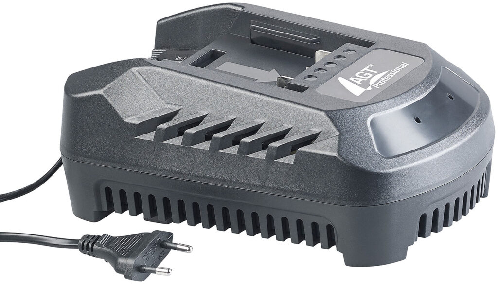 Akku-Schnell-Ladegerät AW-40.slg für 40-Volt-Akku der SerieAW-40 Akku-Schnell-Ladegerät AW-40.slg für 40-Volt-Akku der SerieAW-40