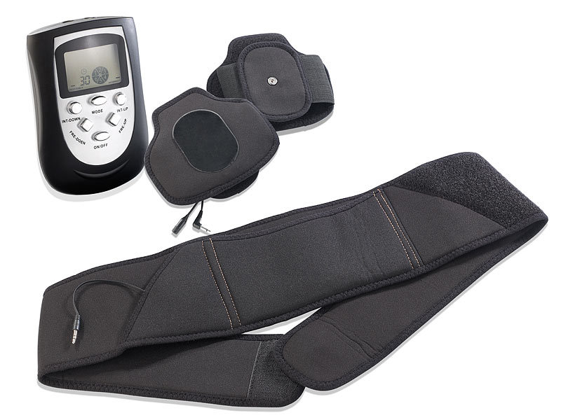 3in1-Massagegürtel-Set für Entspannung und Muskelaufbau 3in1-Massagegürtel-Set für Entspannung und Muskelaufbau