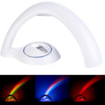 LED-Regenbogen-Projektionsleuchte für Schlaf- und Kinderzimmer, Timer