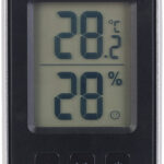 Digitales Thermometer/Hygrometer mit Komfortanzeige und LCD-Display