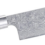 Handgefertigtes Marken-Damast-Chefmesser mit 20 cm Klinge