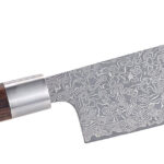 Handgefertigtes Marken-Damast-Hackmesser mit 17-cm-Klinge