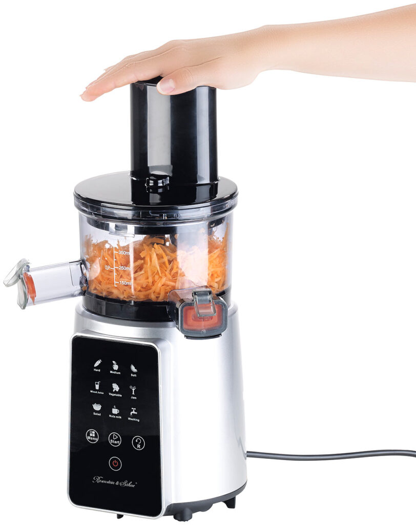 Erweiterungs-Set für Slow-Juicer DSJ-200, zum Raspeln und Schneiden Erweiterungs-Set für Slow-Juicer DSJ-200, zum Raspeln und Schneiden