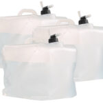 3er-Set Faltbare Wasserkanister mit Zapfhahn, 20 Liter