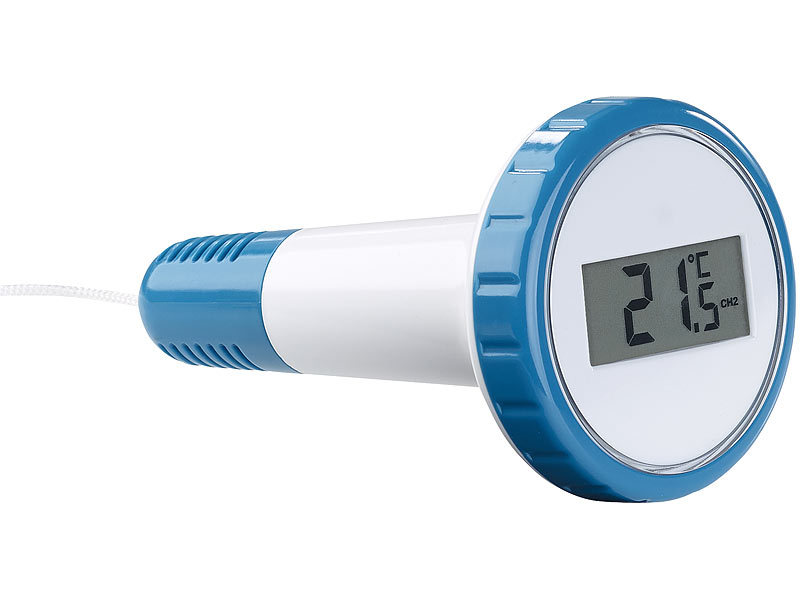 Zusätzliches Funk-Poolthermometer für PT-250, wasserdicht IPX8 Zusätzliches Funk-Poolthermometer für PT-250, wasserdicht IPX8