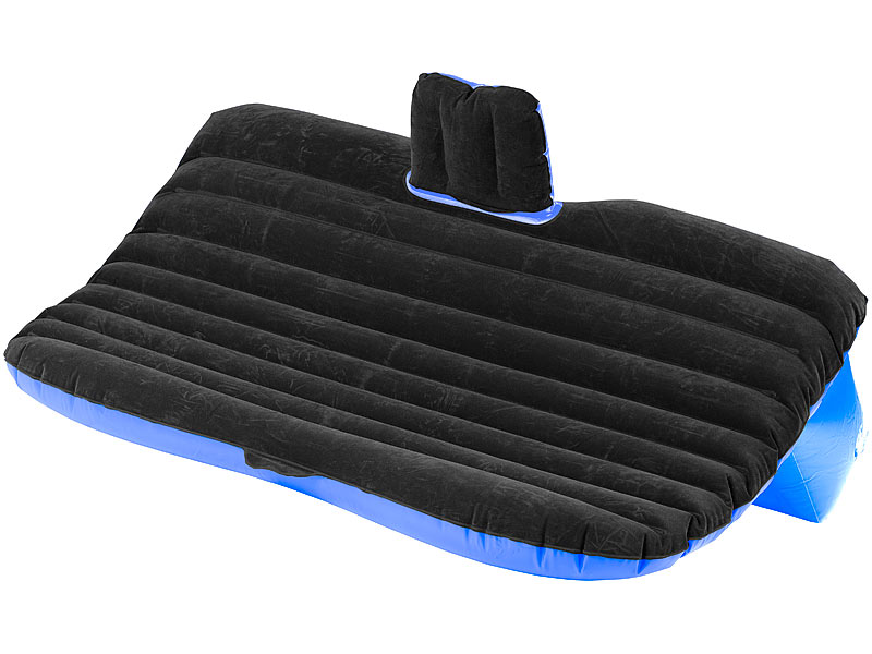 Aufblasbares Bett für den Auto-Rücksitz mit 12-Volt-Luftpumpe