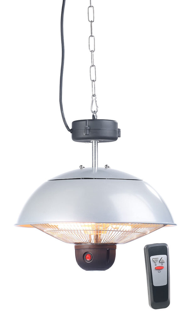 Infrarot-Decken-Heizstrahler m. Fernbed., 800 – 2.000 Watt, LED, IPX4 Infrarot-Decken-Heizstrahler m. Fernbed., 800 – 2.000 Watt, LED, IPX4