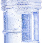 Auslaufsichere Trinkflasche mit Tragegriff, 2,3 l, BPA-frei, blau